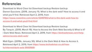 how to search the dark web