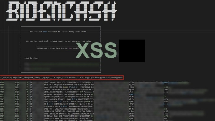 buying credit cards on dark web
