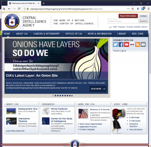 the dark web onion